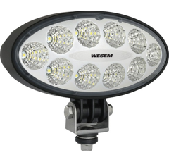 Phare de travail Ovale 10 LED 10-34V 40W 4000Lumens