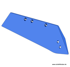 Wechselspitzenschar - rechts SSP332OSM Rabe by Muzzi Industrie