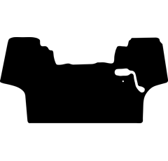 Passform Gummimatte passend für John Deere 5 E - ab Bj. 2018->