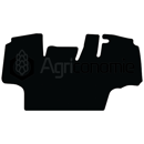Tapis de sol en velours noir cabine pour tracteur CASE IH série MX adaptable