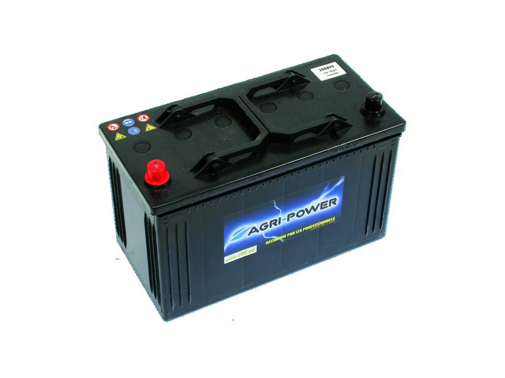 Batterie 12 V 120 Ah 750 A AGRIPOWER + gauche En stock