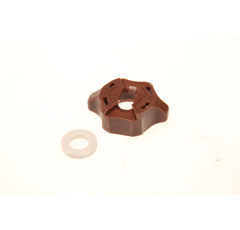 Bajonettmutter Twistloc mit Dichtung braun Lechler