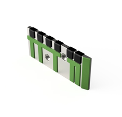 Câle de contre-sep Droite carbure équerres et rechargement pour charrue GRÉGOIRE BESSON 177349 adaptable