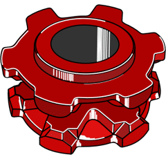 Umlenkrolle 140 x 25 699951
