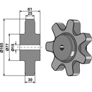 Taschenrad Ø165 691502