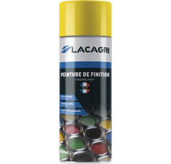 Peinture de finition Jaune JCB aérosol 400ml| LACAGRI
