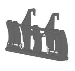 Interface pour télescopique SCHÄFFER 2026/EURO adaptable