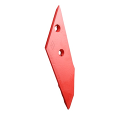 Pointe de soc renforcée gauche pour charrue NIEMEYER 200679-024139 adaptable - Blacksteel©