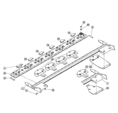 Steinschutz für Mähmaschine KUHN 56808610 original