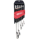 Jeu de 5 clés mixtes à cliquet réversible DUO GEAR | KS TOOLS