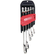 Jeu de 5 clés mixtes à cliquet réversible DUO GEAR | KS TOOLS