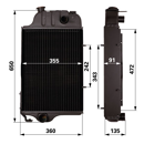 Radiateur pour tracteur JOHN DEERE AL31503 adaptable