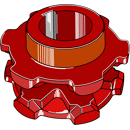 Taschenrad Ø135 696954