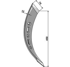 Spitze SK verdreht rechts Väderstad Nachbau 101260321