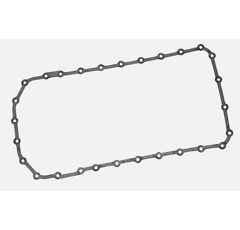 Ölwannendichtung Traktor JOHN DEERE R521493 Nachbau