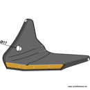 Flügelschar, Hartmetall beschichtet - links 101EXT1062 Pöttinger Nachbau