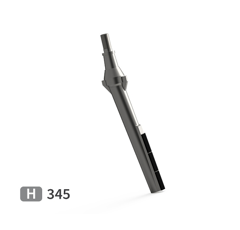 Dent de herse rotative Droite 3 plaquettes carbure, vissée LELY 116000114 adaptable