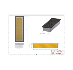 Filtre habitacle adaptable HIFI FILTER SC70002CAG
