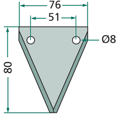 Couteau pour HIMEL 3000471|3000655 adaptable- BlackSteel©
