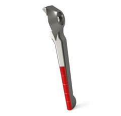 Dent de herse rotative Droite 3 plaquettes carbure LELY 116000112 adaptable - BlackSteel©