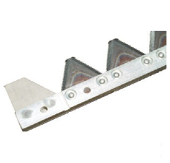 Hoja de corte para barra de corte CLAAS/RENAULT 6112143 adaptable