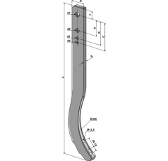 Schwergrubberstiel - 900 mm 1016091LL 