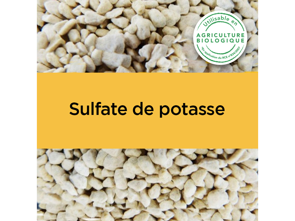 Sulfate de potassium: Consultez nos prix