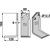 Lame gauche pour Fraise/Rotavator TORTELLA 2985556 adaptable - 