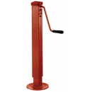 Pied béquille avec manivelle verticale 320 mm adaptable