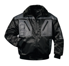 Veste pilote 30% polyester - noirs/gris