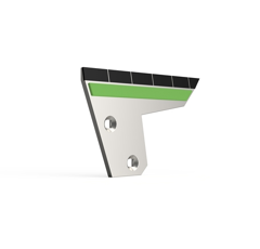 Aileron de contre-sep Droite carbure et rechargement pour charrue DEMBLON 227 adaptable