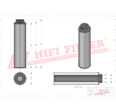 Filtre hydraulique adaptable HIFI FILTER SH51281