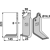 Lame gauche pour Fraise/Rotavator MASCHIO/GASPARDO 24100405 adaptable - 