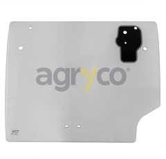 Vitre arrière bombée - teintée pour téléscopique MANITOU 225230 adaptable
