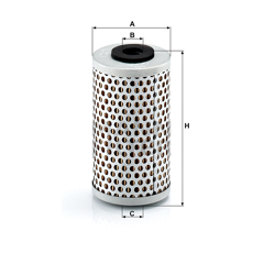 MANN  Ölfiltereinsatz H6016