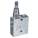 Druckfolgeventil mit Umgehungsrückschlagventil, Anschluss 3/8"