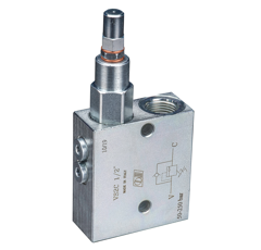 Druckfolgeventil mit Umgehungsrückschlagventil, Anschluss 3/8"