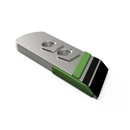 Pointe Gauche avec plaquettes carbure, rechargement et plaquettes arrière RABEWERK MP 332 L adaptable