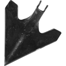 Cœur 120 x 17 mm pour bineuse adaptable - BlackSteel©