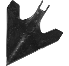 Cœur 120 x 17 mm pour bineuse adaptable - BlackSteel©