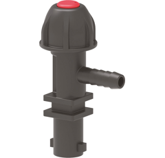 Porte buses Monojet coudé anti-goutte pour tuyau souple ∅19 | ARAG