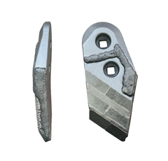 Pointe Droite carbure, rechargement pour charrue KUHN HUARD 622164 adaptable