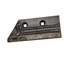 Soc de rasette Gauche carbure et rechargement pour charrue DEMBLON 472G adaptable