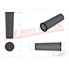 Filtre à air adaptable HIFI FILTER SA16605