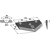 Couteau pour faucheuse AGROSTROJ 5002426 adaptable - Blacksteel©