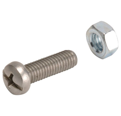 Vis + écrou inox Ø 6 x 20 mm - ARAG