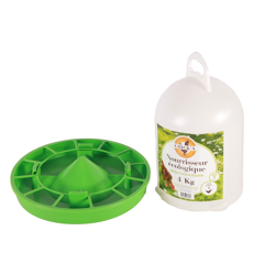 Nourrisseur à trémie ligne verte 4 kg - - CHICK'A