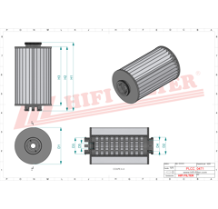 Filtre à gasoil adaptable HIFI FILTER SN70565