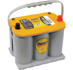 Batterie tracteur 12v 48Ah 660A + à droite | OPTIMA