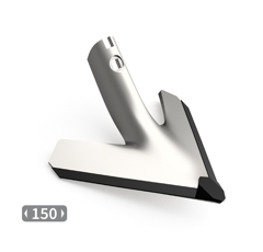 Soc de bineuse avec plaquettes carbure STECOMAT adaptable